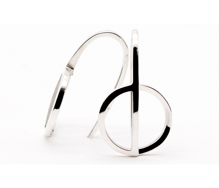 ALOFT-OHRRING-EARRING-NO4-SILBER-HOCHGLANZ-POLIERT-HIGH-GLOSS-FINISH-LARISSAGEHRMANN